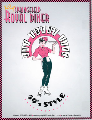 Springfield Royal Diner Menu