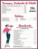 Soups, Salads & Chili - Springfield Royal Diner Menu